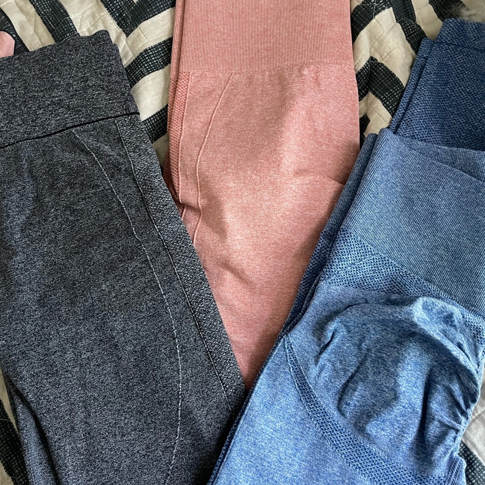 ALL 3. High waist leggings!
